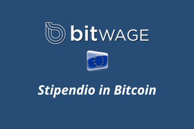 bitwage stipendio in bitcoin