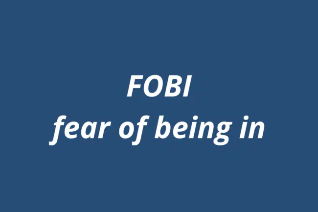 fobi fear of being in finanza