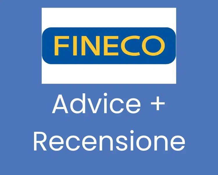 fineco advice+ recensione