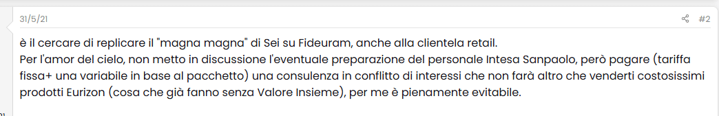 valore insieme intesa san paolo recensione e opinione